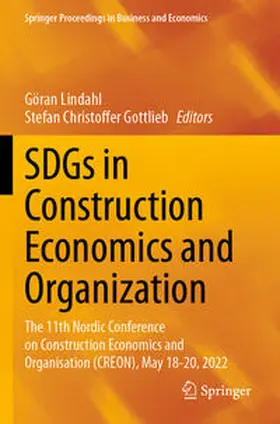 Gottlieb / Lindahl |  SDGs in Construction Economics and Organization | Buch |  Sack Fachmedien