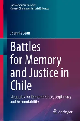 Jean | Battles for Memory and Justice in Chile | Buch | 978-3-031-25533-5 | www.sack.de