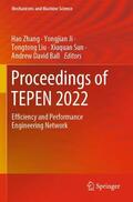 Zhang / Ji / Ball |  Proceedings of TEPEN 2022 | Buch |  Sack Fachmedien