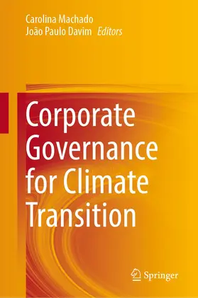 Machado / Paulo Davim | Corporate Governance for Climate Transition | Buch | 978-3-031-26276-0 | www.sack.de