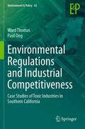 Ong / Thomas |  Environmental Regulations and Industrial Competitiveness | Buch |  Sack Fachmedien