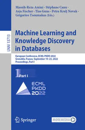 Amini / Canu / Fischer |  Machine Learning and Knowledge Discovery in Databases | eBook | Sack Fachmedien