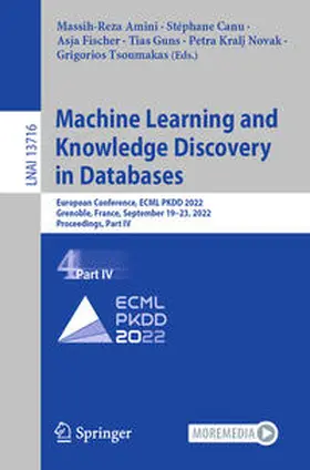 Amini / Canu / Fischer |  Machine Learning and Knowledge Discovery in Databases | eBook | Sack Fachmedien