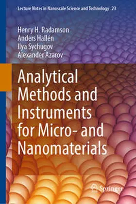 Radamson / Hallén / Sychugov | Analytical Methods and Instruments for Micro- and Nanomaterials | E-Book | sack.de