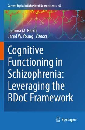 Young / Barch | Cognitive Functioning in Schizophrenia:  Leveraging the RDoC Framework | Buch | 978-3-031-26443-6 | sack.de