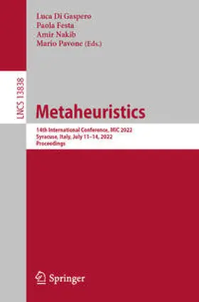 Di Gaspero / Festa / Nakib |  Metaheuristics | eBook | Sack Fachmedien