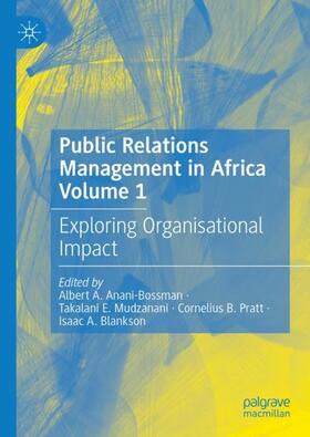 Anani-Bossman / Blankson / Mudzanani | Public Relations Management in Africa Volume 1 | Buch | 978-3-031-26703-1 | sack.de