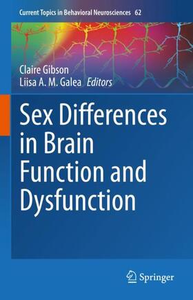Galea / Gibson | Sex Differences in Brain Function and Dysfunction | Buch | 978-3-031-26722-2 | sack.de