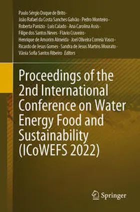 Duque de Brito / da Costa Sanches Galvão / Correia Vasco |  Proceedings of the 2nd International Conference on Water Energy Food and Sustainability (ICoWEFS 2022) | eBook | Sack Fachmedien