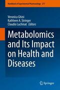 Ghini / Luchinat / Stringer |  Metabolomics and Its Impact on Health and Diseases | Buch |  Sack Fachmedien