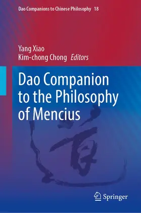 Xiao / Chong |  Dao Companion to the Philosophy of Mencius | Buch |  Sack Fachmedien