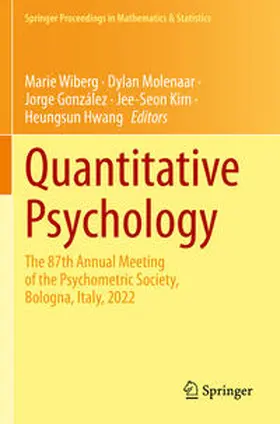 Wiberg / Molenaar / Hwang |  Quantitative Psychology | Buch |  Sack Fachmedien