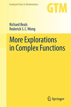 Wong / Beals |  More Explorations in Complex Functions | Buch |  Sack Fachmedien