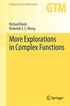 Beals / Wong |  More Explorations in Complex Functions | eBook | Sack Fachmedien