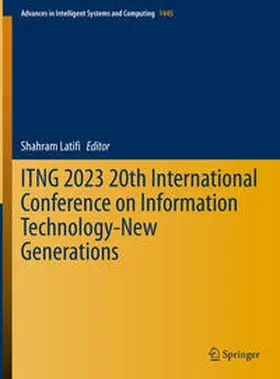 Latifi |  ITNG 2023 20th International Conference on Information Technology-New Generations | eBook | Sack Fachmedien
