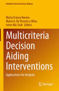 Norese / De Vicente y Oliva / Abi-Zeid |  Multicriteria Decision Aiding Interventions | eBook | Sack Fachmedien