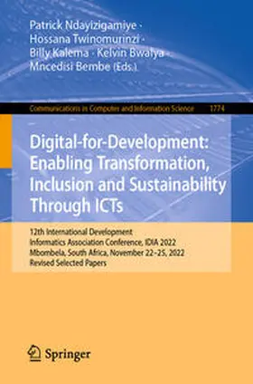 Ndayizigamiye / Twinomurinzi / Kalema | Digital-for-Development: Enabling Transformation, Inclusion and Sustainability Through ICTs | E-Book | www.sack.de
