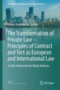 Heidemann |  The Transformation of Private Law – Principles of Contract and Tort as European and International Law | eBook | Sack Fachmedien