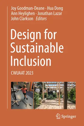 Goodman-Deane / Dong / Clarkson |  Design for Sustainable Inclusion | Buch |  Sack Fachmedien