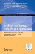 Salem / Merelo / Debbat |  Artificial Intelligence: Theories and Applications | Buch |  Sack Fachmedien