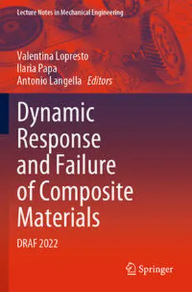 Lopresto / Langella / Papa |  Dynamic Response and Failure of Composite Materials | Buch |  Sack Fachmedien
