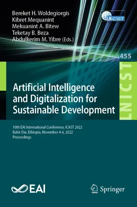 Woldegiorgis / Mequanint / Bitew |  Artificial Intelligence and Digitalization for Sustainable Development | Buch |  Sack Fachmedien