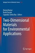 Kumar / Sinha Ray / Gusain |  Two-Dimensional Materials for Environmental Applications | Buch |  Sack Fachmedien