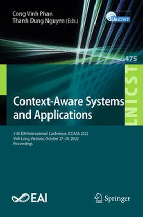 Phan / Nguyen |  Context-Aware Systems and Applications | eBook | Sack Fachmedien