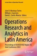 Montoya-Torres / Cortés-Murcia / Guerrero |  Operations Research and Analytics in Latin America | Buch |  Sack Fachmedien