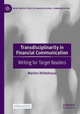 Whitehouse | Transdisciplinarity in Financial Communication | Buch | 978-3-031-29114-2 | sack.de