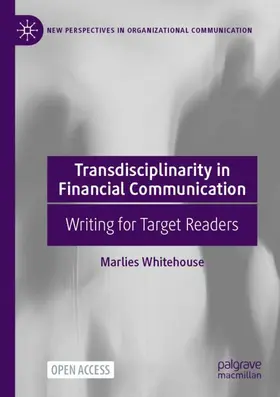 Whitehouse |  Transdisciplinarity in Financial Communication | Buch |  Sack Fachmedien