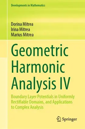 Mitrea |  Geometric Harmonic Analysis IV | Buch |  Sack Fachmedien