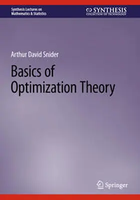 Snider | Basics of Optimization Theory | E-Book | sack.de