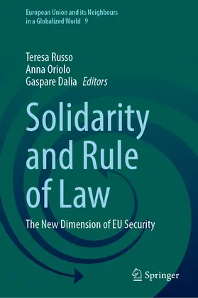 Russo / Dalia / Oriolo |  Solidarity and Rule of Law | Buch |  Sack Fachmedien