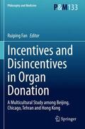 Fan |  Incentives and Disincentives in Organ Donation | Buch |  Sack Fachmedien