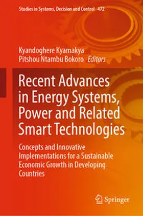 Kyamakya / Bokoro | Recent Advances in Energy Systems, Power and Related Smart Technologies | E-Book | sack.de
