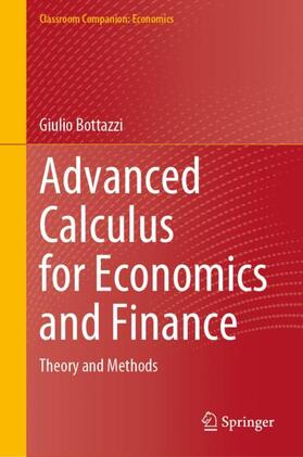 Bottazzi | Advanced Calculus for Economics and Finance | Buch | 978-3-031-30315-9 | sack.de