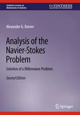 Ramm |  Analysis of the Navier-Stokes Problem | eBook | Sack Fachmedien