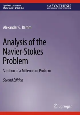 Ramm |  Analysis of the Navier-Stokes Problem | Buch |  Sack Fachmedien