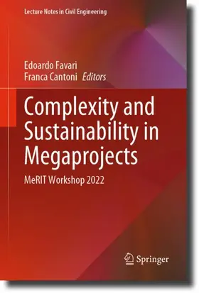 Cantoni / Favari |  Complexity and Sustainability in Megaprojects | Buch |  Sack Fachmedien