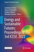 Nixon / Asthana / Al-Habaibeh |  Energy and Sustainable Futures: Proceedings of the 3rd ICESF, 2022 | Buch |  Sack Fachmedien