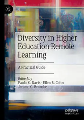 Davis / Branche / Cohn |  Diversity in Higher Education Remote Learning | Buch |  Sack Fachmedien