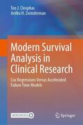 Zwinderman / Cleophas |  Modern Survival Analysis in Clinical Research | Buch |  Sack Fachmedien