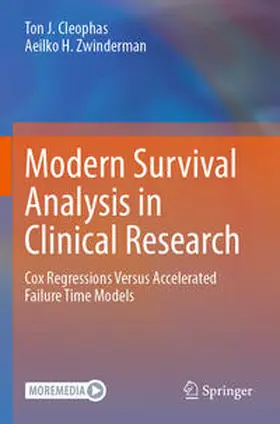 Zwinderman / Cleophas |  Modern Survival Analysis in Clinical Research | Buch |  Sack Fachmedien