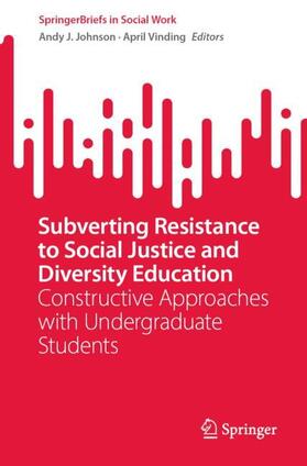 Vinding / Johnson |  Subverting Resistance to Social Justice and Diversity Education | Buch |  Sack Fachmedien