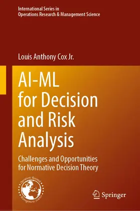 Cox Jr. |  AI-ML for Decision and Risk Analysis | Buch |  Sack Fachmedien