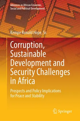 Hope / Hope, Sr. |  Corruption, Sustainable Development and Security Challenges in Africa | Buch |  Sack Fachmedien