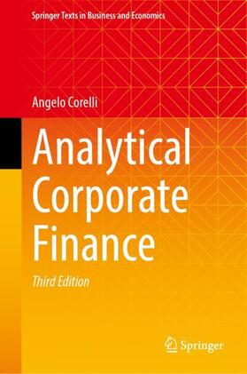 Corelli | Analytical Corporate Finance | Buch | 978-3-031-32318-8 | sack.de
