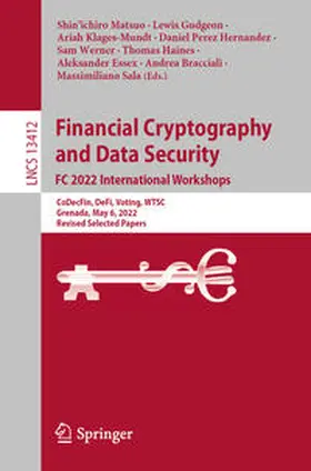 Matsuo / Gudgeon / Klages-Mundt | Financial Cryptography and Data Security. FC 2022 International Workshops | E-Book | www.sack.de