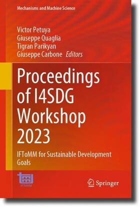 Petuya / Carbone / Quaglia |  Proceedings of I4SDG Workshop 2023 | Buch |  Sack Fachmedien